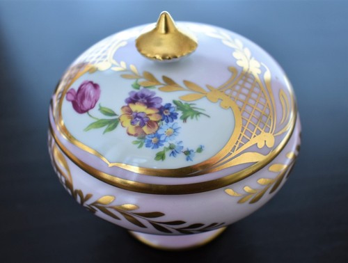 Pedestal Candy Dish Limoges France - Picture 7 of 13