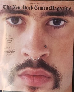 Bad Bunny New York Times Magazine Sunday October 11 2020 Brand New Ebay