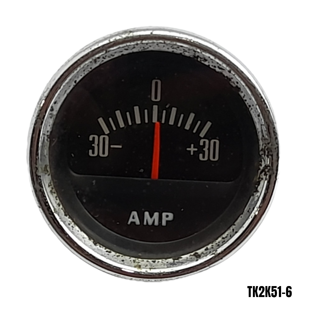 Fits For Ammeter Ampere Meter Gauge -30 +30 Black AMP NOS