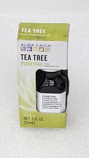 Aura Cacia Tea Tree Purifying Pure Essential Oil .5 fl oz Bottle