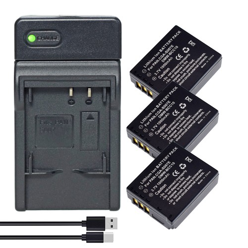 Cargador de batería o USB CGA-S007A para Panasonic DMC-TZ5K DMC-TZ5A DMC-TZ2 DMC-TZ4 - Imagen 8 de 45