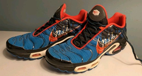 Nike Air Max Plus Time Capsule Taglia 10 Uomo Blu Rosa 2019 CT1618-400 - Foto 12 di 24