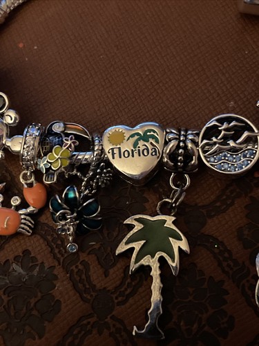 One of a Kind Love Florida Living Charm Bracelet - Picture 5 of 7