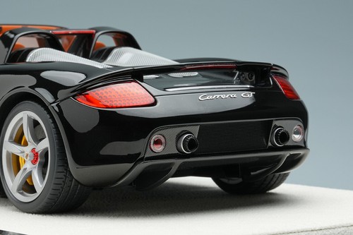 Maquillaje EML070E 1/18 Porsche Carrera GT 2004 Basalto Negro EIDOLON Limited - Imagen 6 de 7