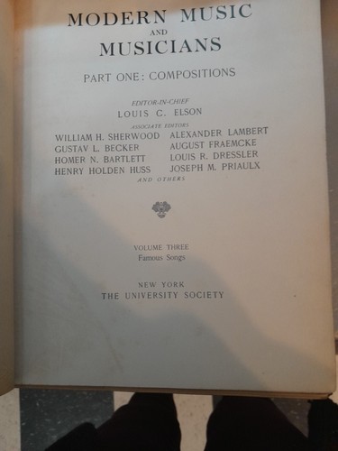 Modern Music And Musicians Compositions Vol 1-3 & Encyclopedia Vol 1-3 1912 - Picture 24 of 24