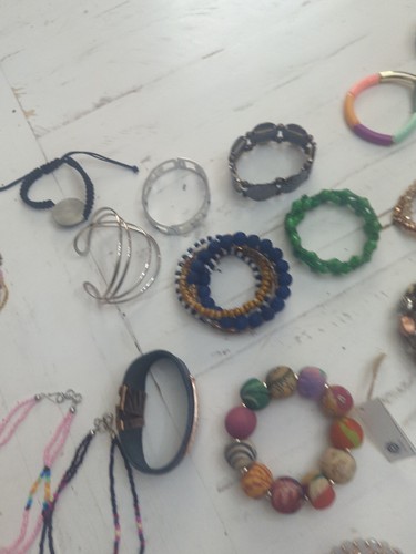 Bracelet , Necklace, Anklet Jewelry Lot Mixed 35 PIECES. - Picture 5 of 15