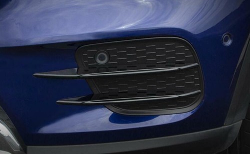 Front Fog Light Lamp Cover Trim 2PCS For Mercedes-Benz GLB 2020-2022 ABS Black - Picture 3 of 7