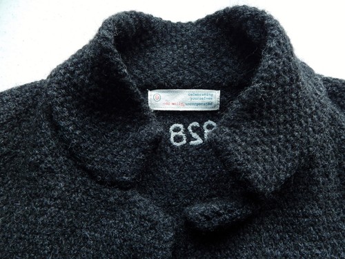 Odd Molly Black Wool Blend with alpaca Wrap Cardigan Size 0 - Picture 4 of 8