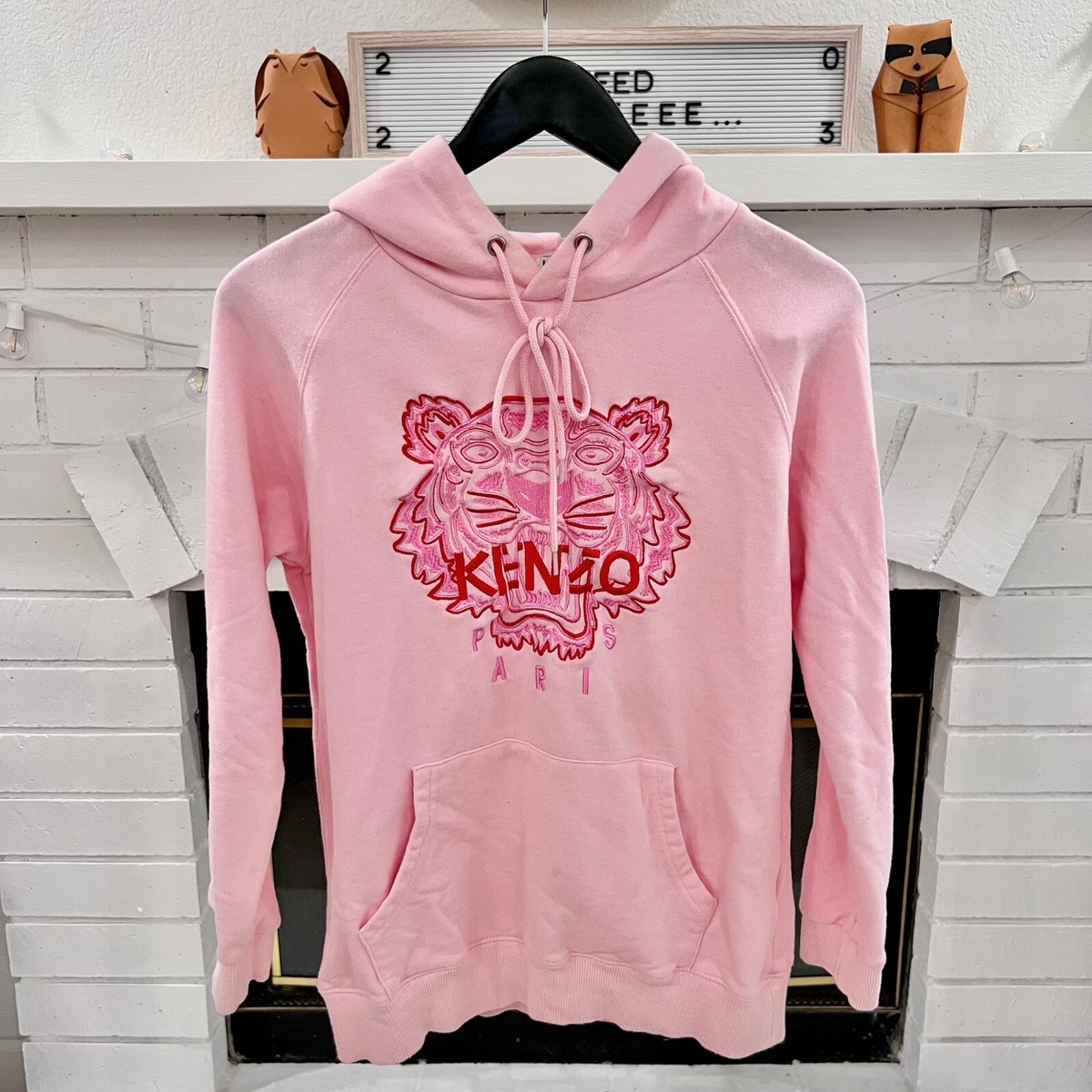 Kenzo Pink Tiger Head Embroidered Logo Drawstring Hoodie | eBay Kenzo Pink Tiger Head Embroidered Logo Drawstring Hoodie | eBay