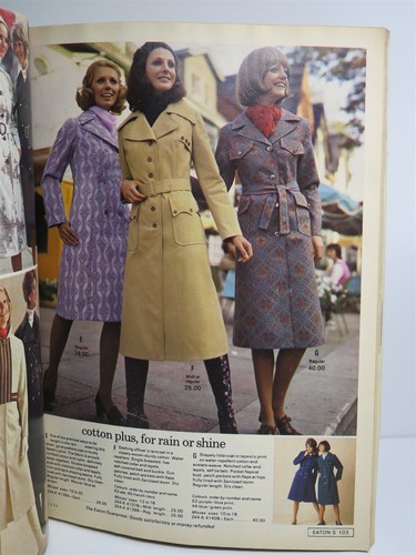 Eaton's store catalogue Spring Summer 1972 - Picture 5 of 6