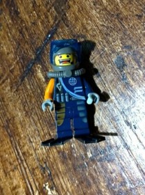 LEGO 4791 Alpha Team Sub-Surface Scooter Vintage Mission Deep Sea Dark 2002 Old
