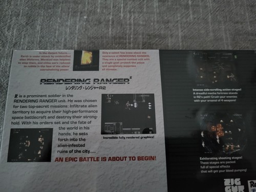 Rendering Ranger R2 Limited Run Giochi LRG per Super Nintendo Sigillato NUOVO in Mano - Foto 4 di 5