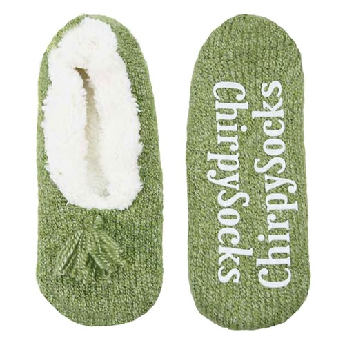 Adult Super Soft Warm Fuzzy Fancy Yarn Slippers Non-Slip Lined Socks, 1 Pair - Picture 11 of 13