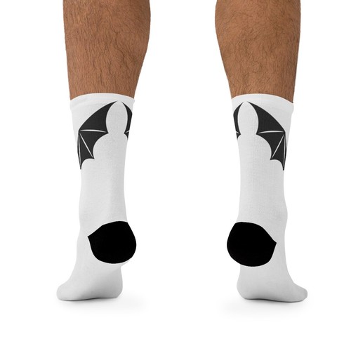 Calcetines de alas de gimnasio - calcetines de Halloween, calcetines de anime, calcetines de alas de bruja, calcetines de anime - Imagen 6 de 9