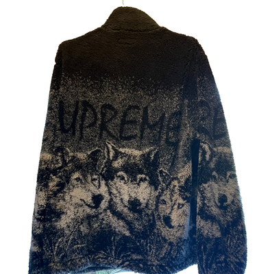 Supreme 19SS Wolf Fleece Jacket Blouson Mens LARGE - Used | eBay