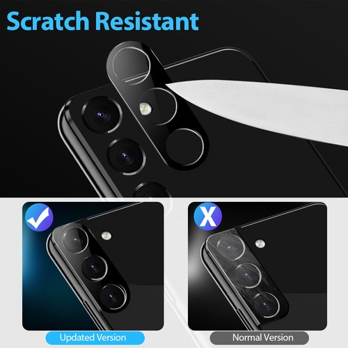 Coque protection objectif appareil photo Samsung Galaxy A06 en verre trempé - Photo 3 sur 4
