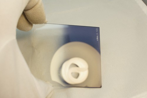 Cokin A 123 Gradual Graduated Blue B2 Light (A123) Filter Genuine Made in France - Picture 6 of 10