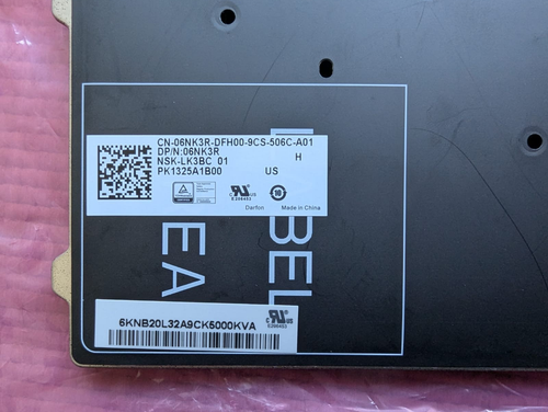 Dell Latitude 5490 7490 6NK3R US Replacement Backlit Keyboard w/ Pointer - Bild 5 von 7