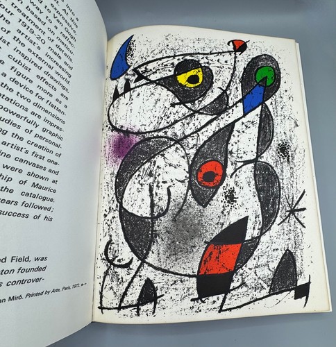 Indelible Joan Miro 1972 W/ 2 Original Joan Miro Lithographs Mourlot 837 & 838 - Picture 2 of 15