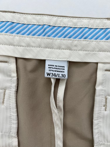 FJ Men’s Beige Golf Versatile Trousers Pants Size 34/30 - Bild 7 von 16