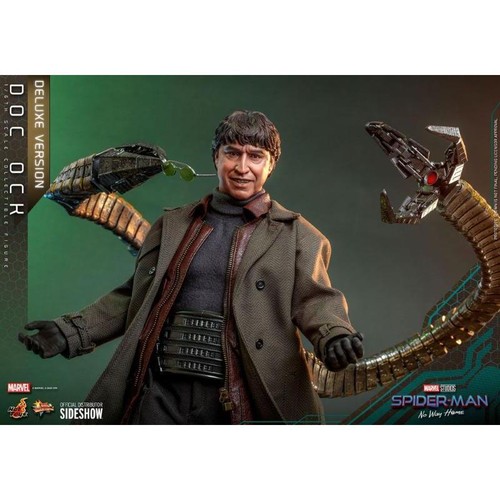 Spider-Man: No Way Home Movie Masterpiece DELUXE Doc Ock Octopus 31 cm HOT TOYS - Foto 16 di 22