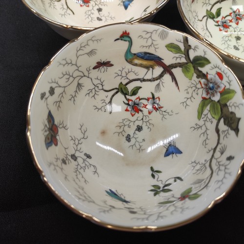 Rare COALPORT “CAIRO” 8327/E Bird's &Butterlies Cup & Saucer England. Set 12 PCs - Picture 7 of 24