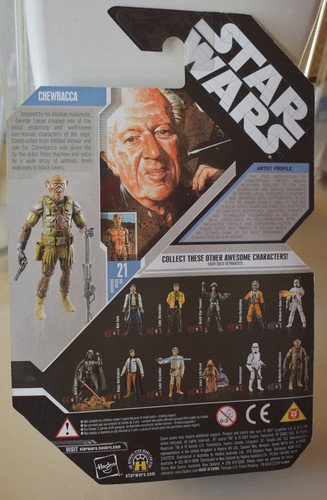 Star Wars 30th-Anniversary Collection CHEWBACCA 2007 Ultimate Galactic Hunt NEW - Picture 11 of 11