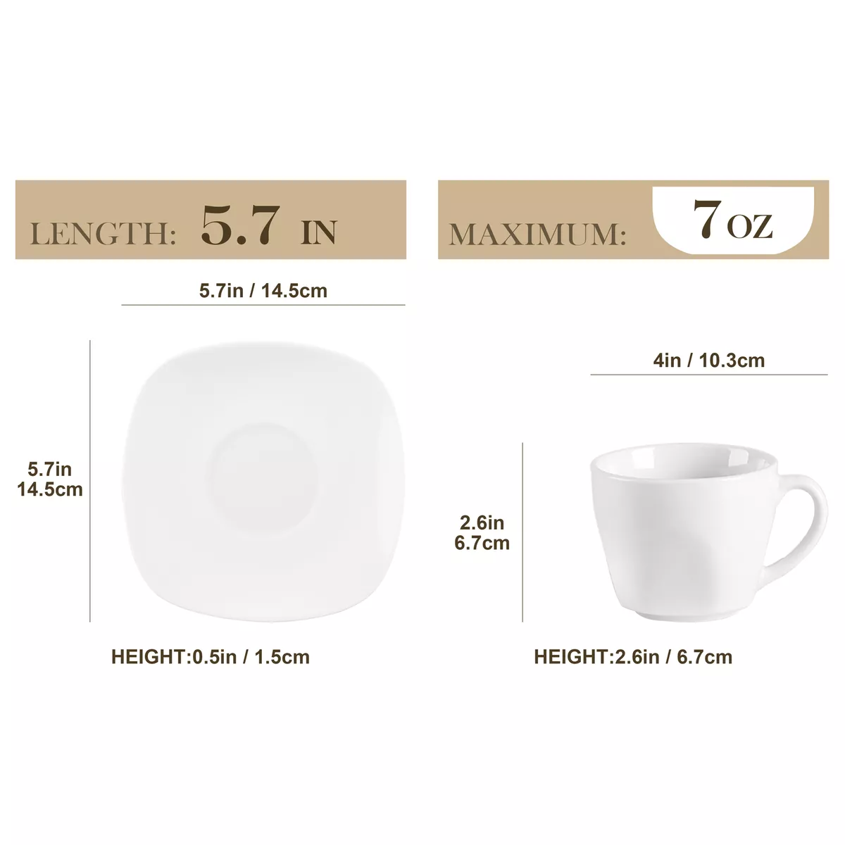 MALACASA Elisa Porcelain Dinnerware Set (Service for 6) - On Sale