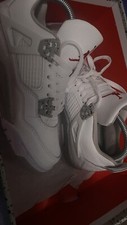 Size 5.5 - Jordan 4 Retro Mid White Oreo