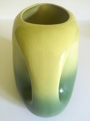 RARE VTG 1950'S MID CENTURY MODERN TAMAC ART POTTERY AVOCADO LRG CERAMIC PITCHER - Picture 8 of 12