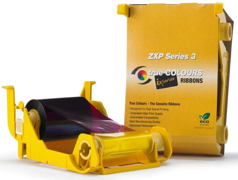 For Zebra 800033-840 YMCKO ZXP 3 Series Color Ribbon 200 Images - New - Image 4 of 4
