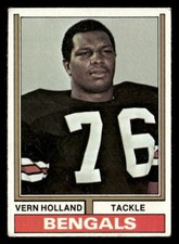 1974 Topps #486 Vern Holland - VG