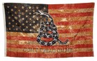 3'x5' Gadsden USA Vintage Rustic Don't Tread On Me Premium Quality 3x5 Flag 