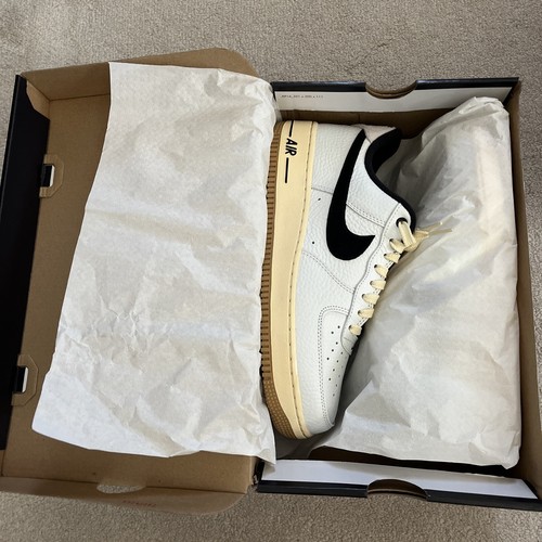 Size 10 - Nike Air Force 1 '07 Command Force - White Black W - Picture 8 of 9