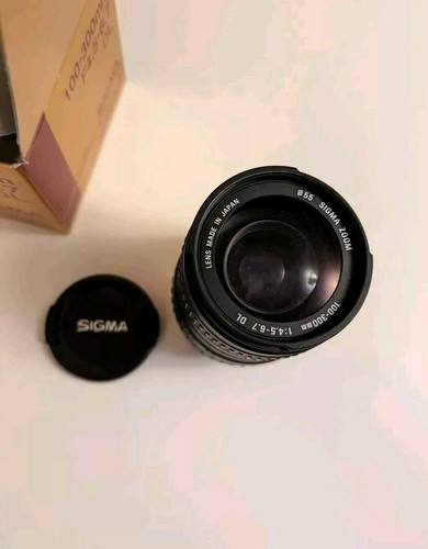 Sigma Zoom 100-300mm f4.5-6.7 DL AF Lens for Minolta UNTESTED - Picture 6 of 9