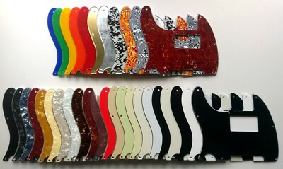 Telecaster LINKE HAND Schlagbrett PAF Humbucker 8 Loch US/MiJ/Leer: viele Farben