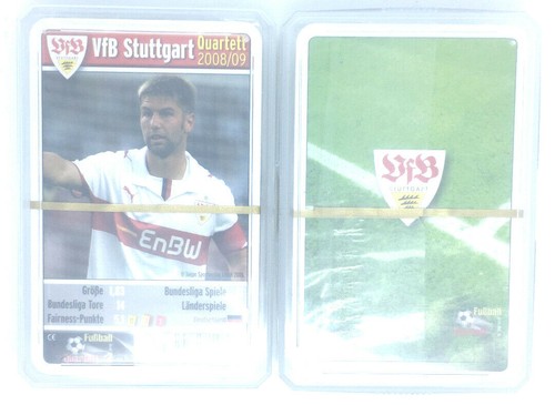 VfB Stuttgart Quartett 2008/09 Kartenspiel Karten Neu OVP Bundesliga Fussball - Picture 3 of 3