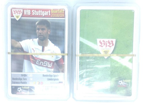 VfB Stuttgart Quartett 2008/09 Kartenspiel Karten Neu OVP Bundesliga Fussball - Bild 1 von 1