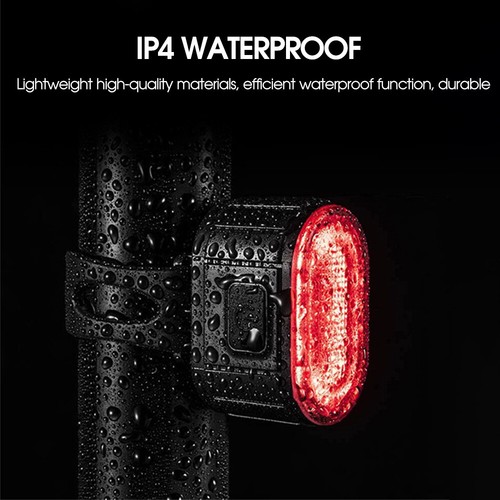 Bright LED Bike Lights Set USB Rechargeable Front Rear Mountain Bicycle Light AU - Picture 6 of 12