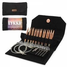 Lykke Cypra Copper Knitting Needle Interchangeable Sets