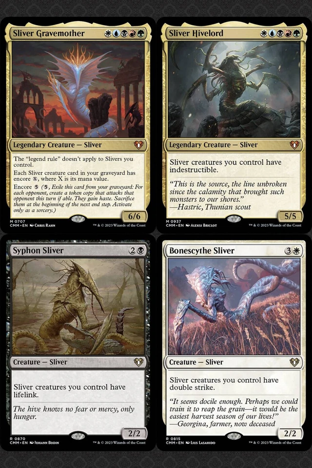 SLIVERS Commander EDH Deck The First Sliver - Custom Magic Pre-Built MTG Deck - Image 2 of 4