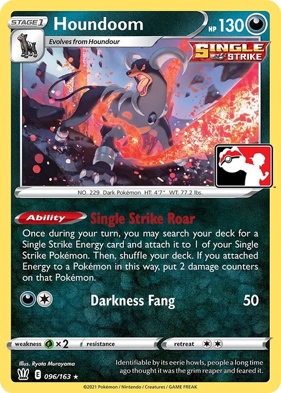 Houndoom 096/163 Prize Pack Series Cards - 1 of 1