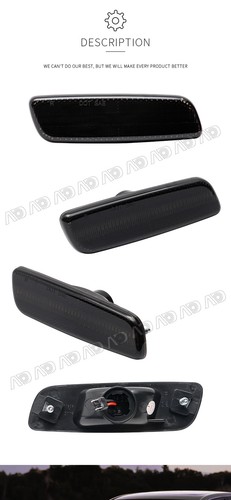 2x LED LED Bumper Side Marker Light ForToyota Lexus Scion IS300 IS300 98-05 GS40 - Foto 14 di 14