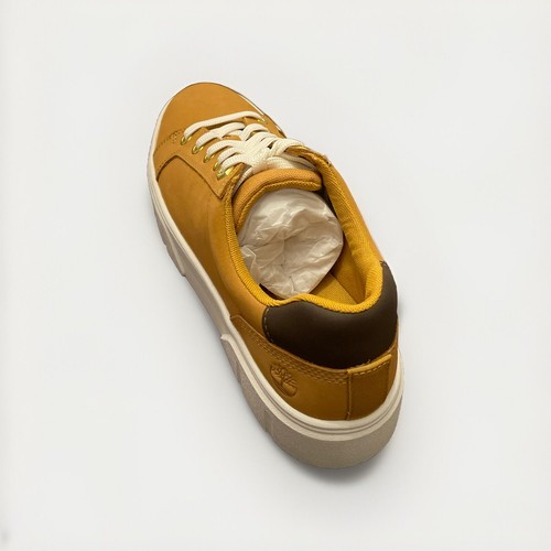 Timberland Mujer Laurel Corte Bajo Encaje Tenis Zapatos Trigo Nubuck Talla 9.5 - Imagen 3 de 8