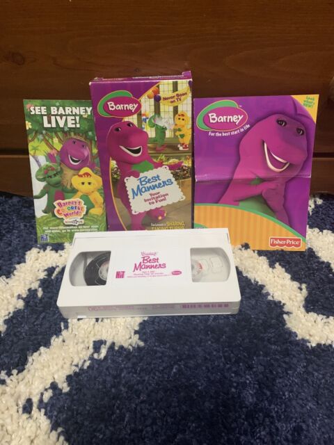 Barney Best Manners Your Invitation To Fun Vhs Barney Best Manners Your Invitation to Fun VHS Tape Never Seen on TV