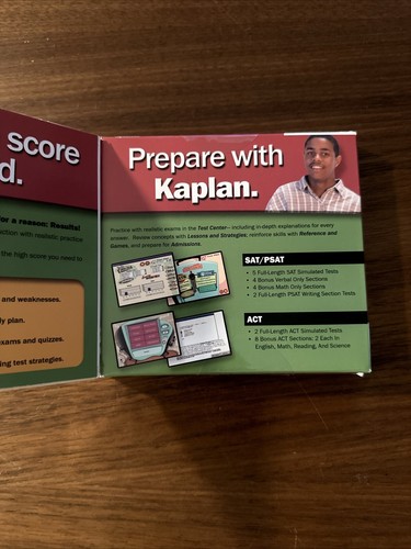 Kaplan SAT ACT PSAT 2003 Test Prep Learning CD-ROM Windows & Mac - Picture 3 of 6