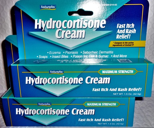Natureplex Hydrocortisone 1% Itch Rash Relief Cream Lot of 1 to 6 (1.5 Oz) * - Picture 4 of 6