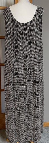 Vtg Donna Ricco Woman’s 2-Pc Set 20W Casual Dress & Jacket Beige Rayon USA Made - Picture 10 of 22