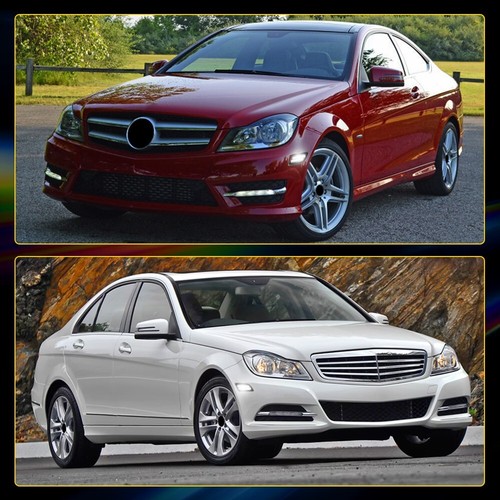 2-20X Smoked White Front Bumper Side Markers For Benz C250 C300 C350 C63 2012-14 - Picture 7 of 23