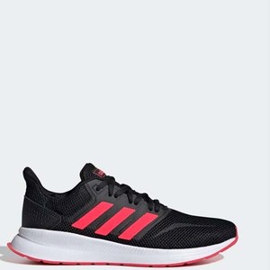 adidas black red shoes